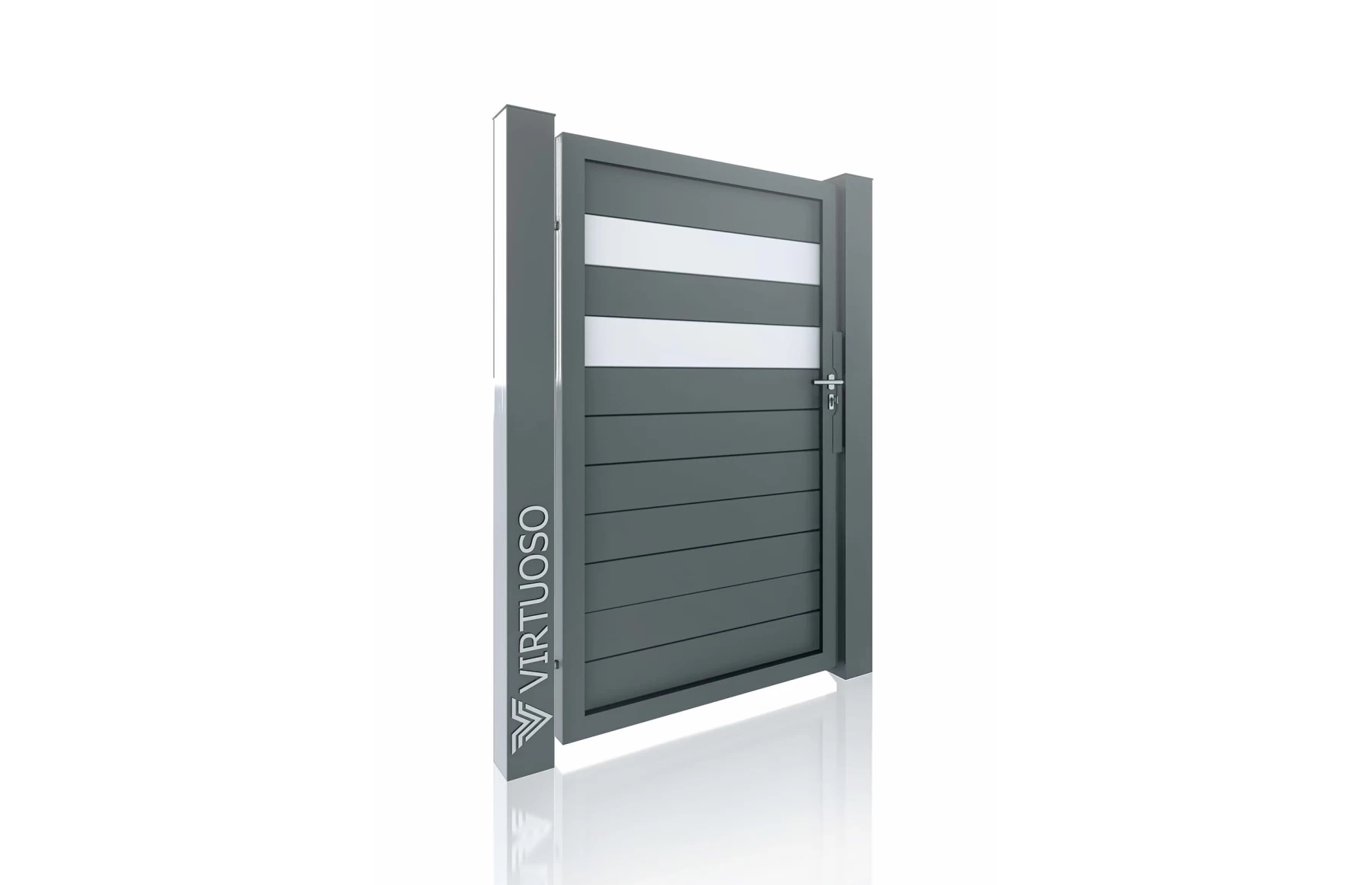 Poarta pietonala, Apollo 2.0, Aluminiu
